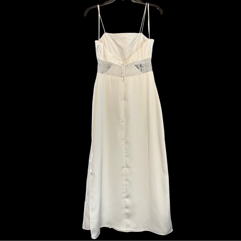 Sachin &. Babi Anthropologie Jane Lace Cutout Midi Dress In Ivory Bridal NWT - Picture 5 of 10